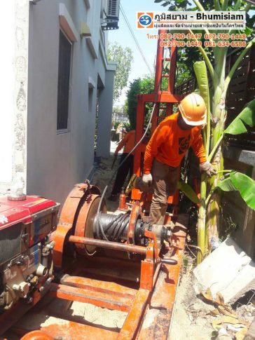 ไมโครไพล์ Spun Micropile